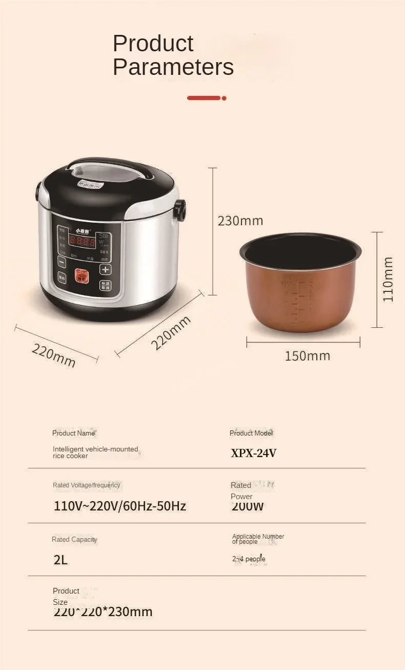 Grillio Portable Smart Rice Cooker