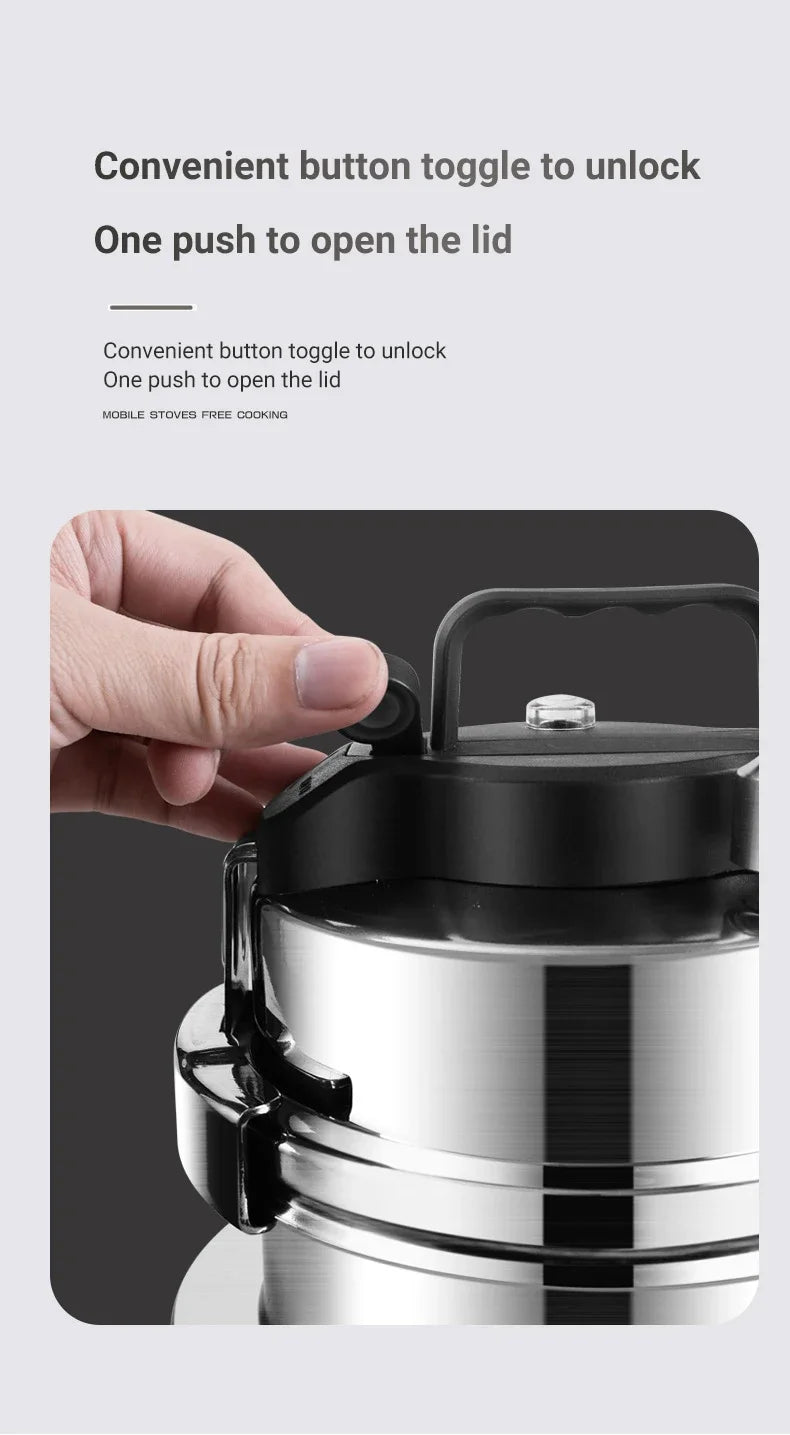 Grillio Stainless Pressure Cooker